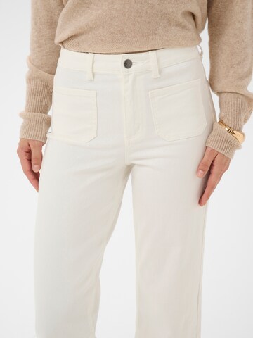 Kaffe Regular Jeans 'Brook' in Wit