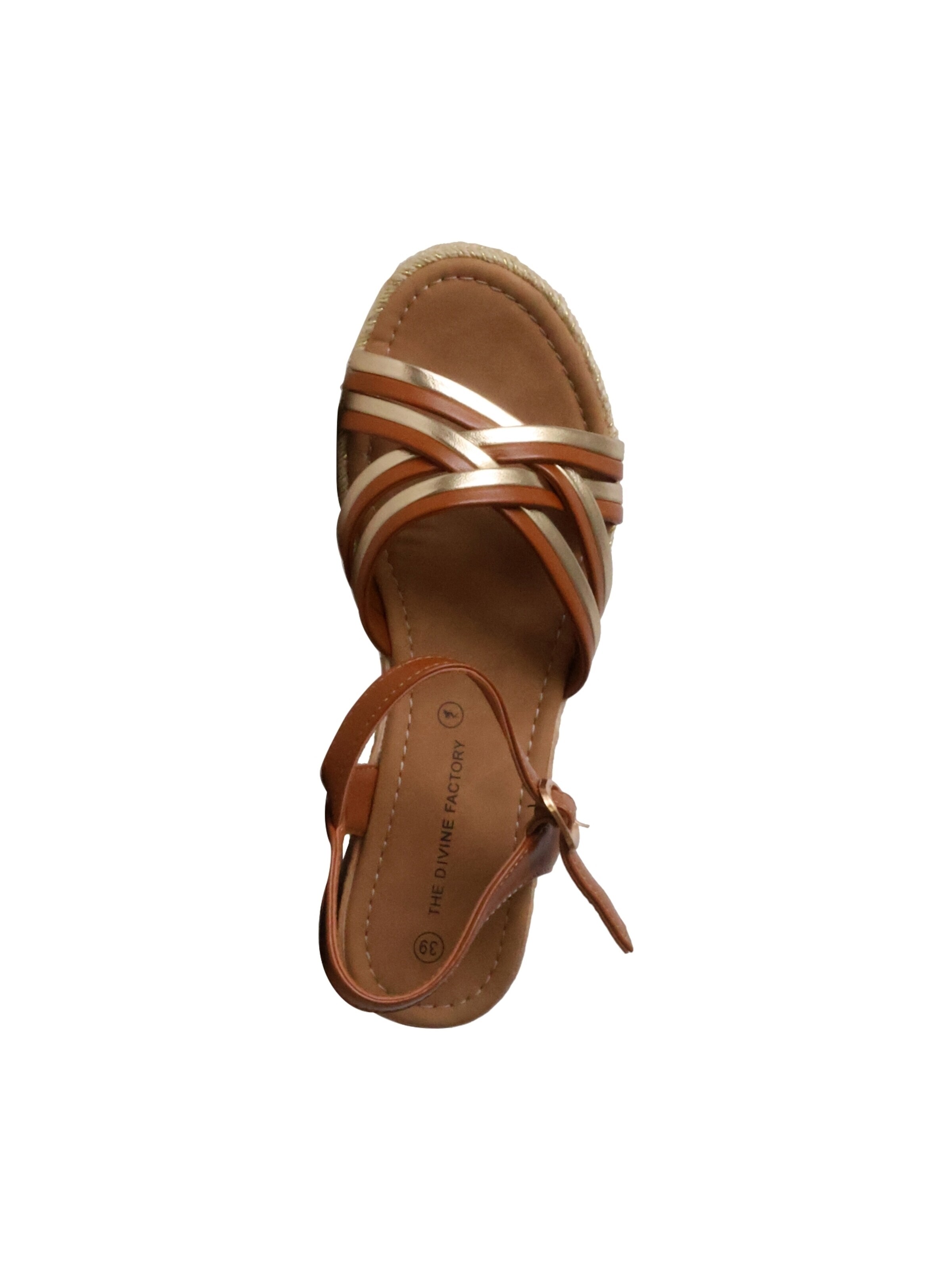 The Divine Factory Sandal in Brown