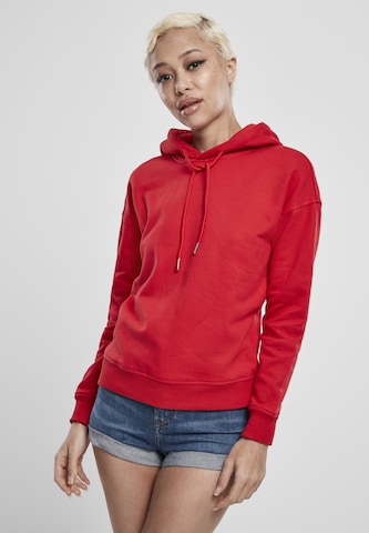 Sweat-shirt Urban Classics en rouge : devant