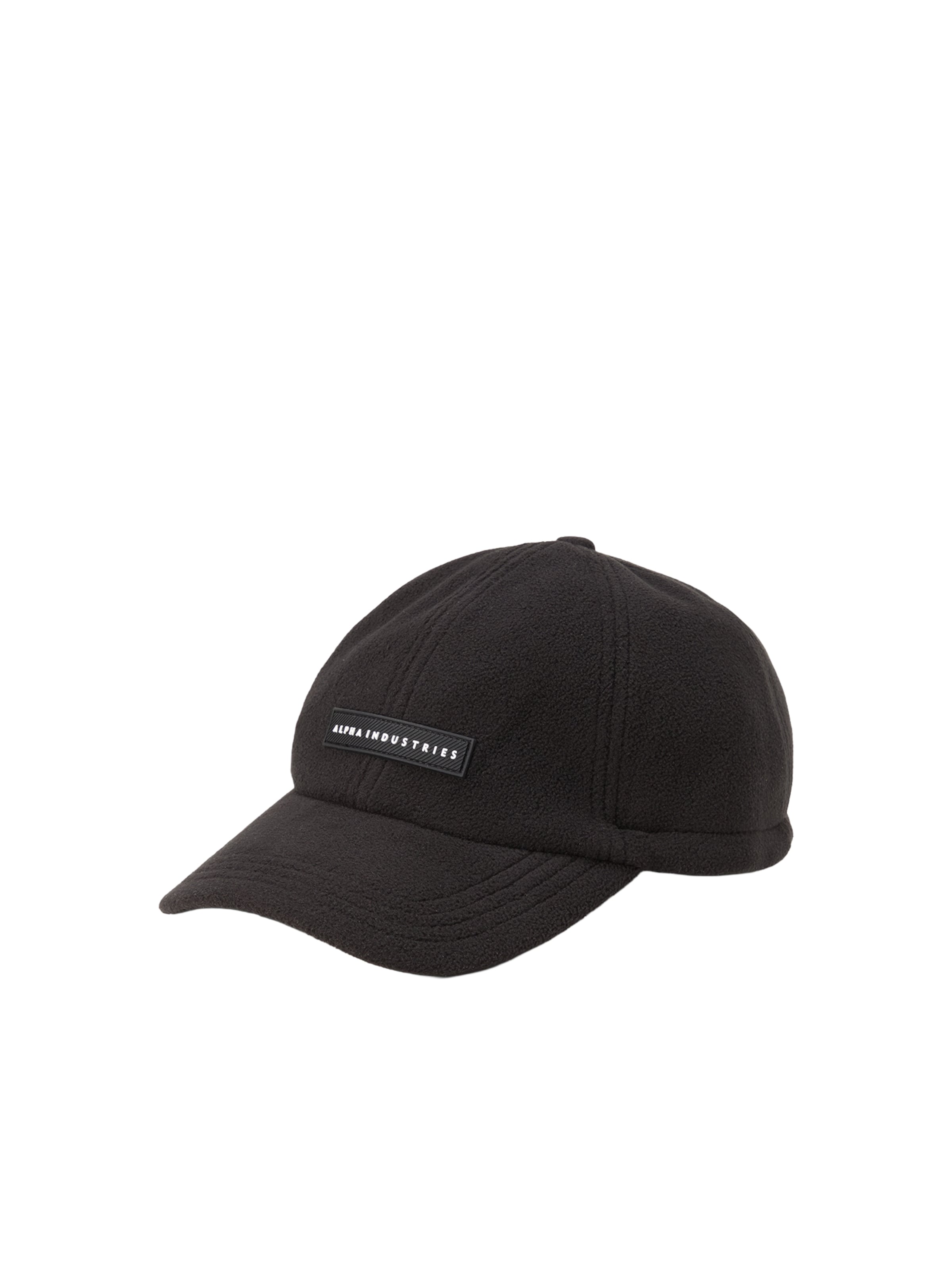 ALPHA INDUSTRIES Cap in Schwarz: Vorderseite