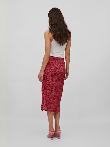 VILA Skirt in Red