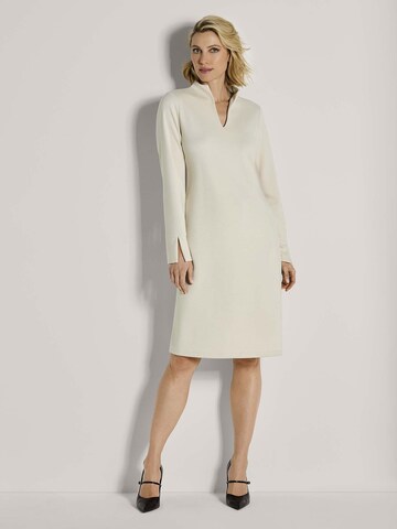 Robe fourreau MADELEINE en blanc