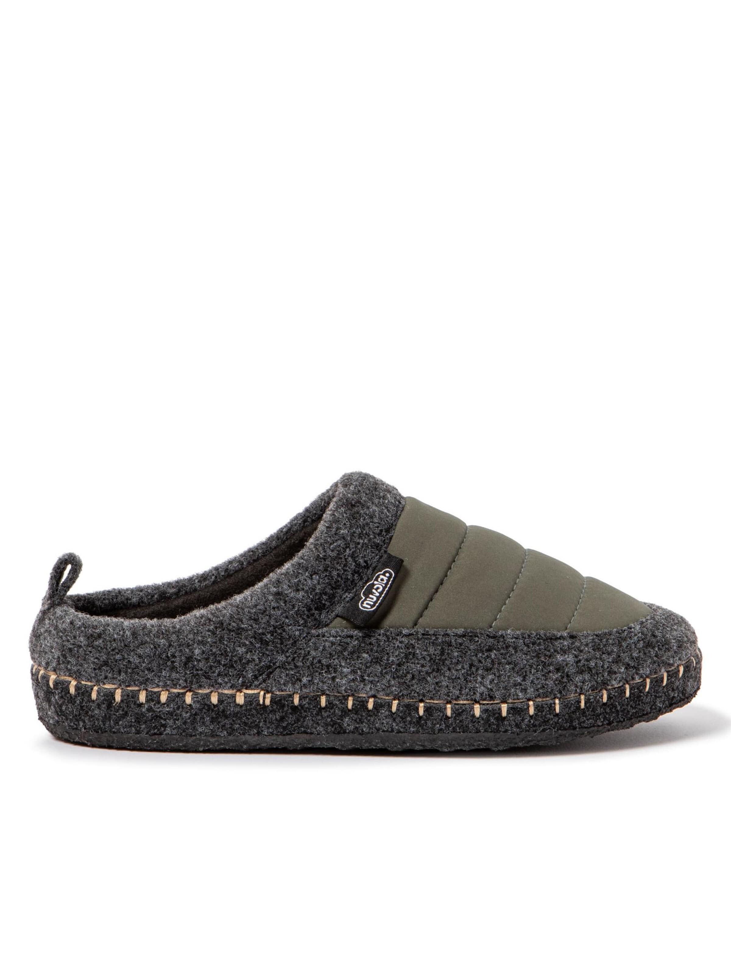 Nuvola. Slipper 'Zueco New Wool' in Green