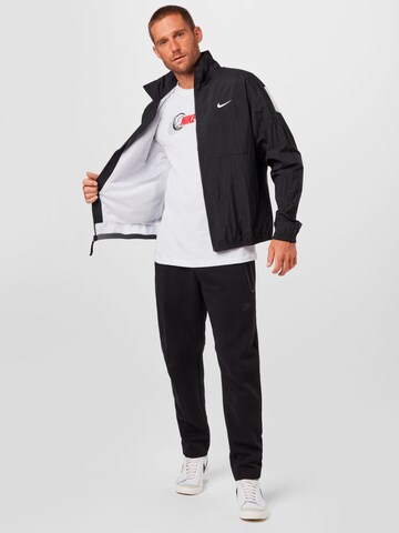 NIKE Sportjas 'Starting 5' in Zwart