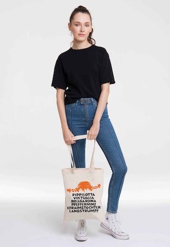 LOGOSHIRT Shopper in Beige: voorkant