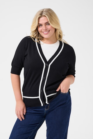 Cardigan KAFFE CURVE en noir