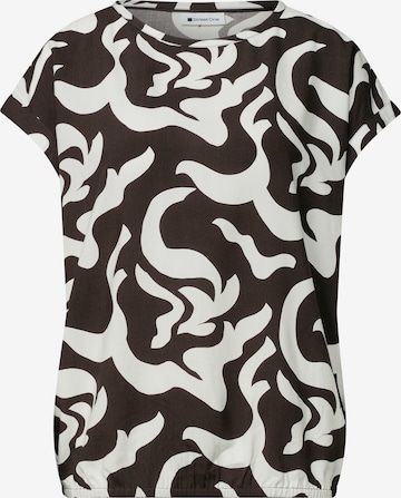 STREET ONE Bluse in Braun: Vorderseite