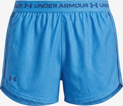 XS dydžio Sportinės kelnės 'Play Up' iš UNDER ARMOUR, spalva – azuro spalva / tamsiai mėlyna, Prekių apžvalga