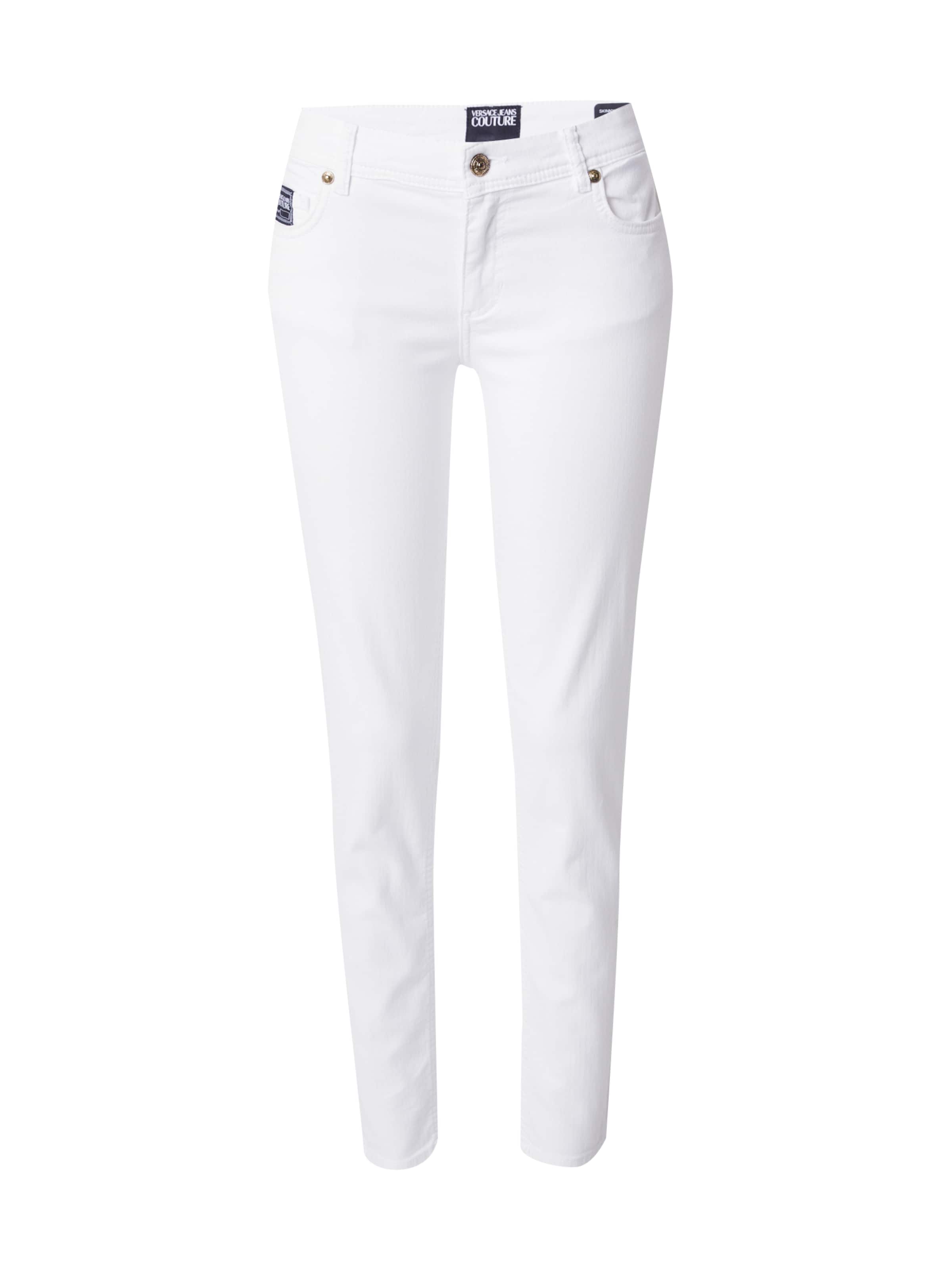 Versace Jeans Couture Slimfit Džíny 'Jackie' – bílá: přední strana