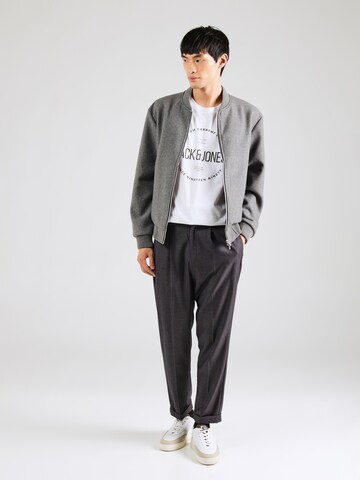 T-Shirt 'JPRBLAASTON' JACK & JONES en blanc