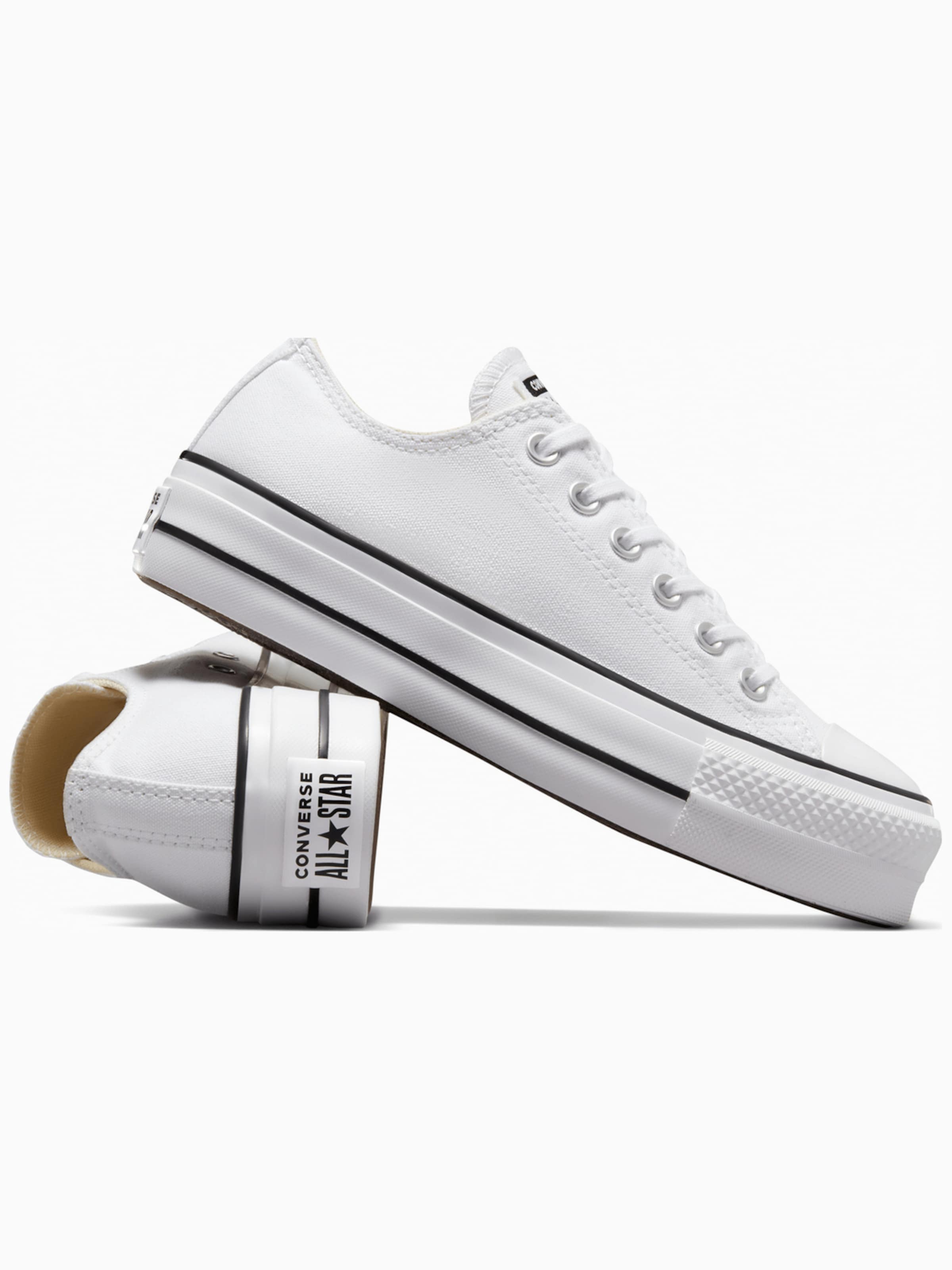 CONVERSE - Zapatillas deportivas bajas 'Converse Chuck Taylor All Star Lift Ox' en blanco