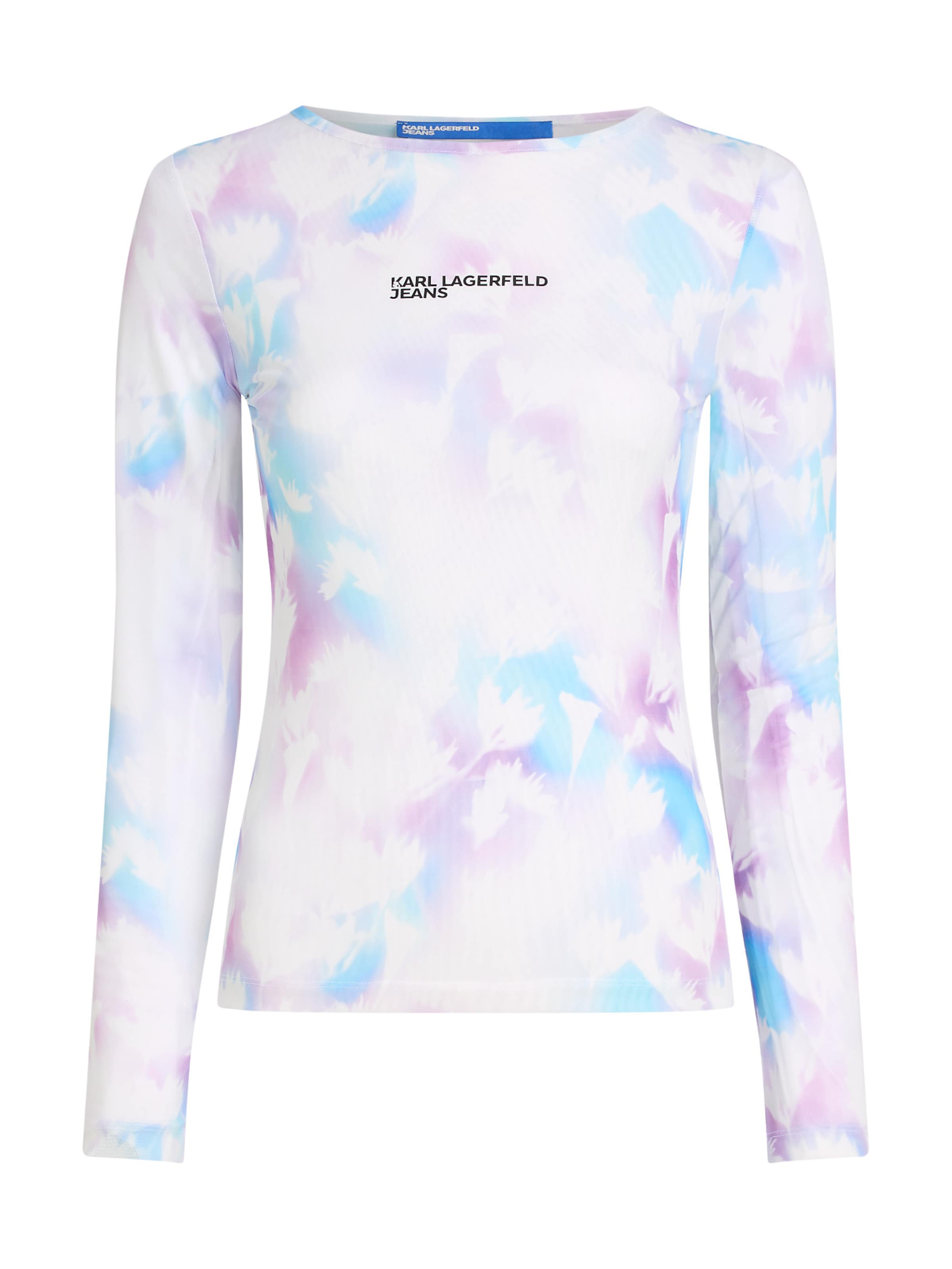 KARL LAGERFELD JEANS Футболка в Белый: спереди