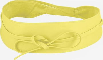 COLLEZIONE ALESSANDRO Belt 'Summertime' in Yellow: front