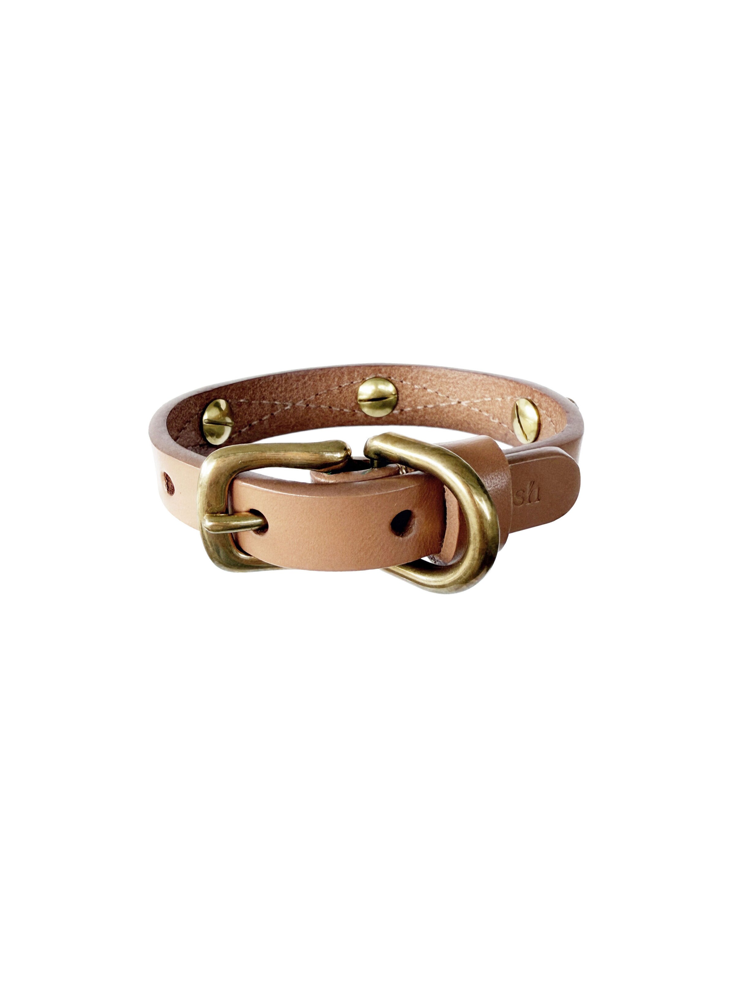 Unleash Cph Halsband in Brown