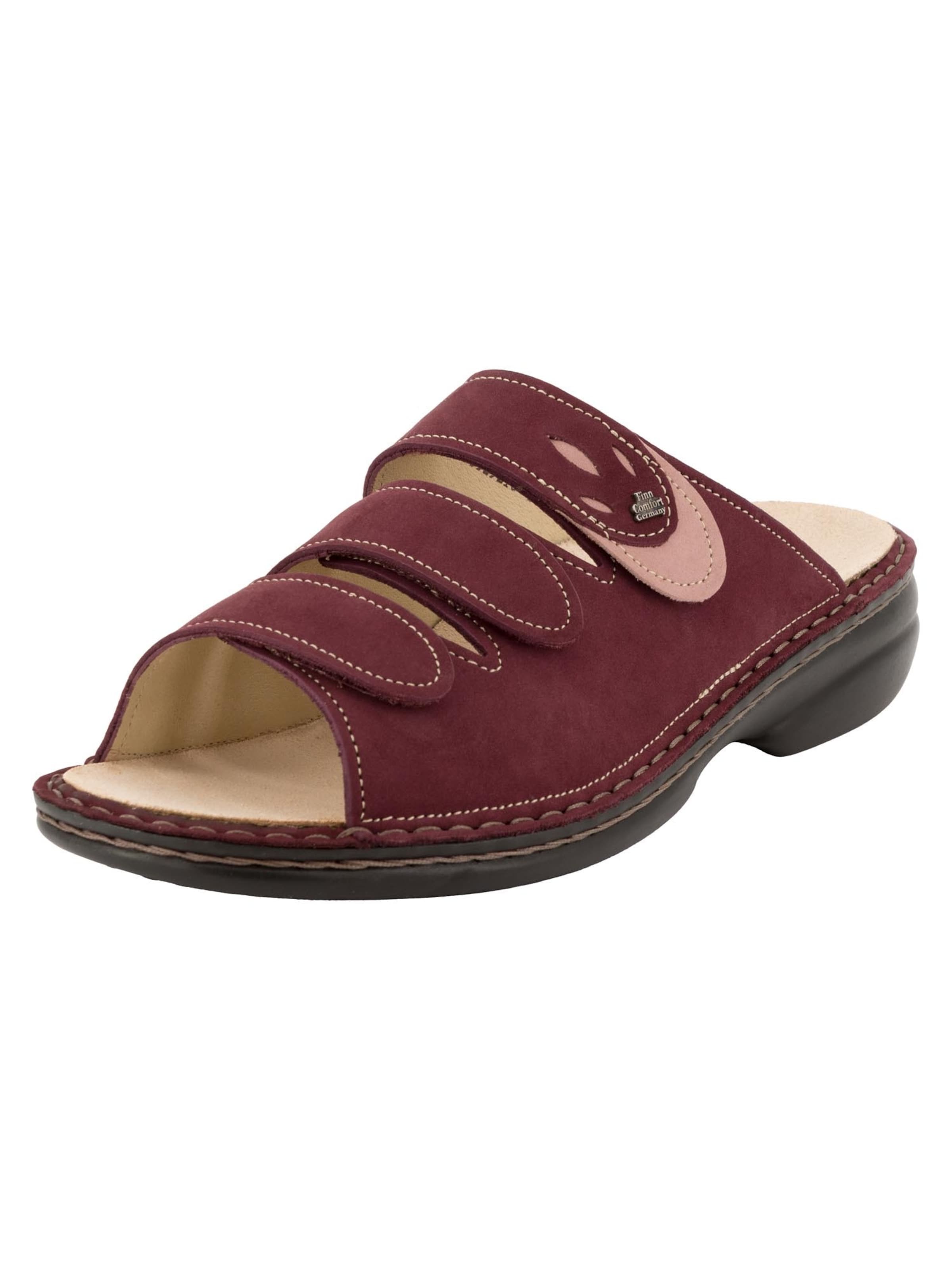 Finn Comfort Mule 'KOS' in Red