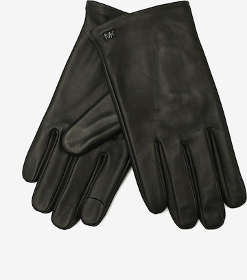 MICHAEL Michael Kors Fingerhandschuhe in Schwarz: Vorderseite