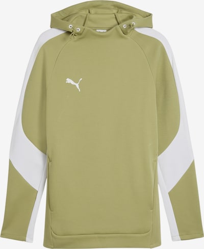 PUMA Urheilullinen collegepaita värissä oliivi / valkoinen, Tuotenäkymä