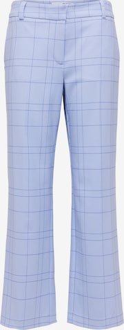 SELECTED FEMME Wide leg Chino Pants 'RITA' in Blue: front