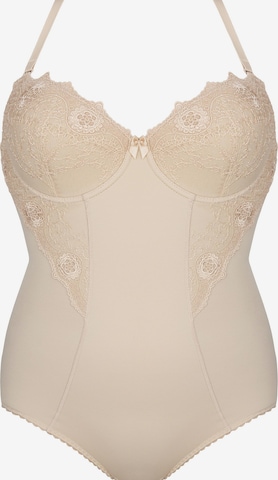 Gorsenia Body '184 Livia' in Beige: Vorderseite