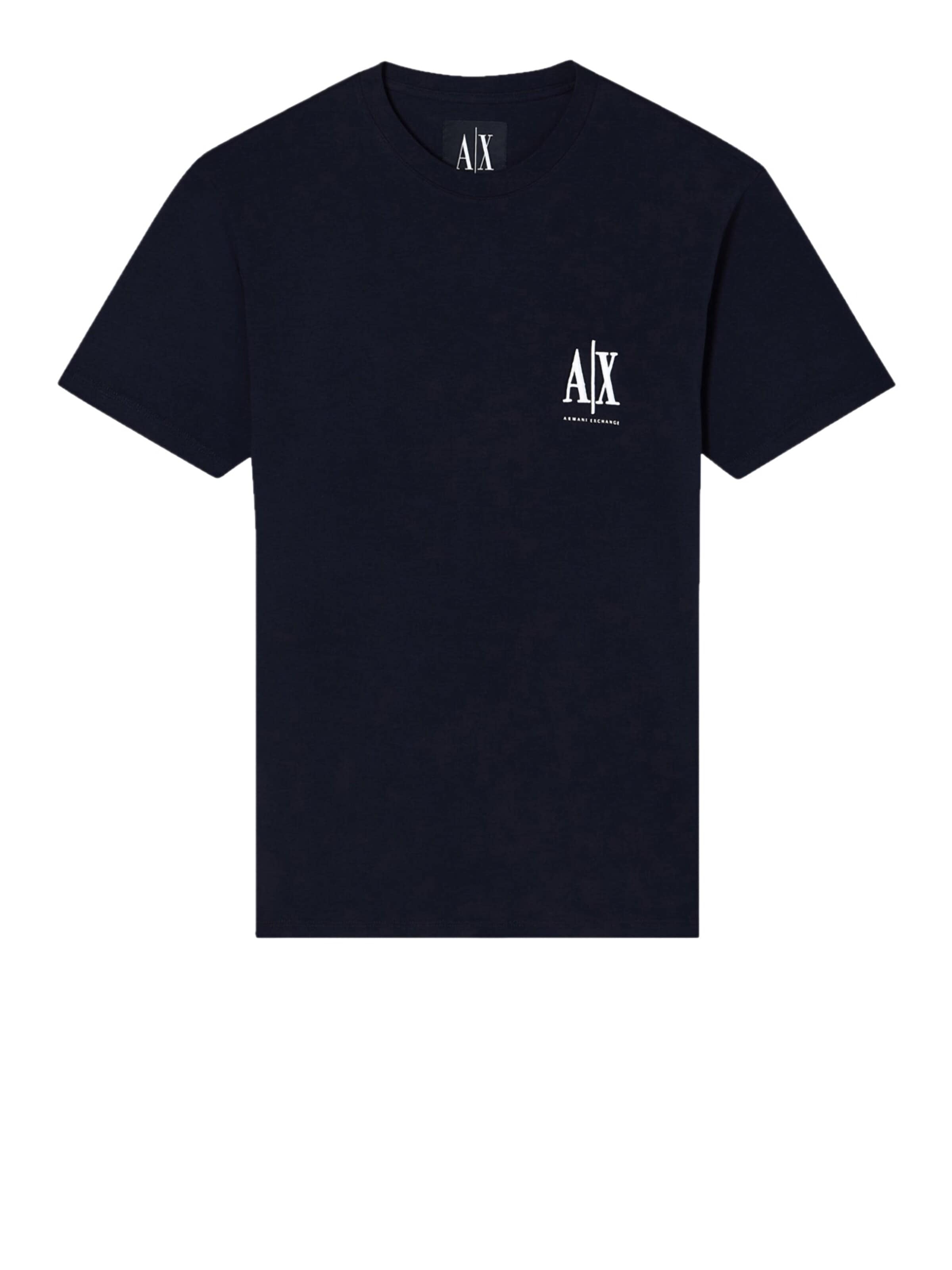 Maglietta di ARMANI EXCHANGE in blu: frontale