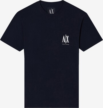 Maglietta di ARMANI EXCHANGE in blu: frontale