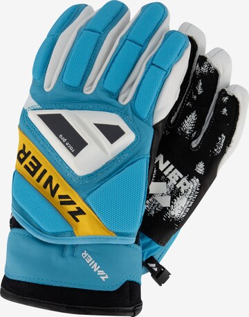 Zanier Full Finger Gloves 'Gate Killer' in Blue