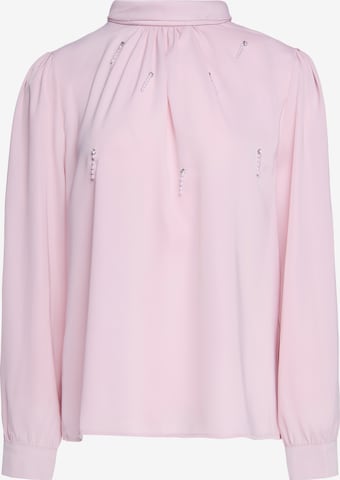 usha BLACK LABEL Blouse in Roze: voorkant