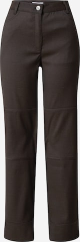 Samsøe Samsøe Wide leg Pants in Brown: front