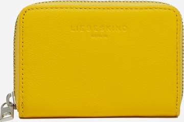 Liebeskind Berlin Wallet in Yellow: front