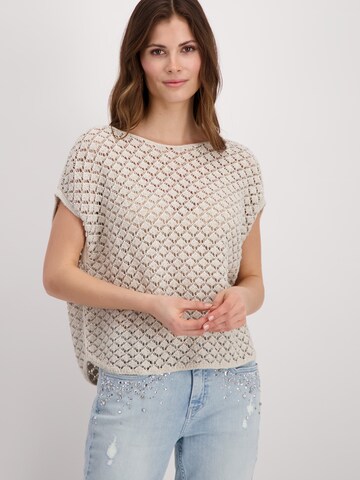 Pull-over monari en blanc : devant