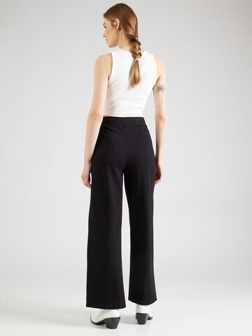Wide leg Pantaloni con piega frontale 'Velah' di OH APRIL in nero