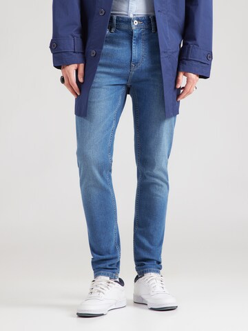 Pepe Jeans Skinny Džíny 'FINSBURY' – modrá: přední strana
