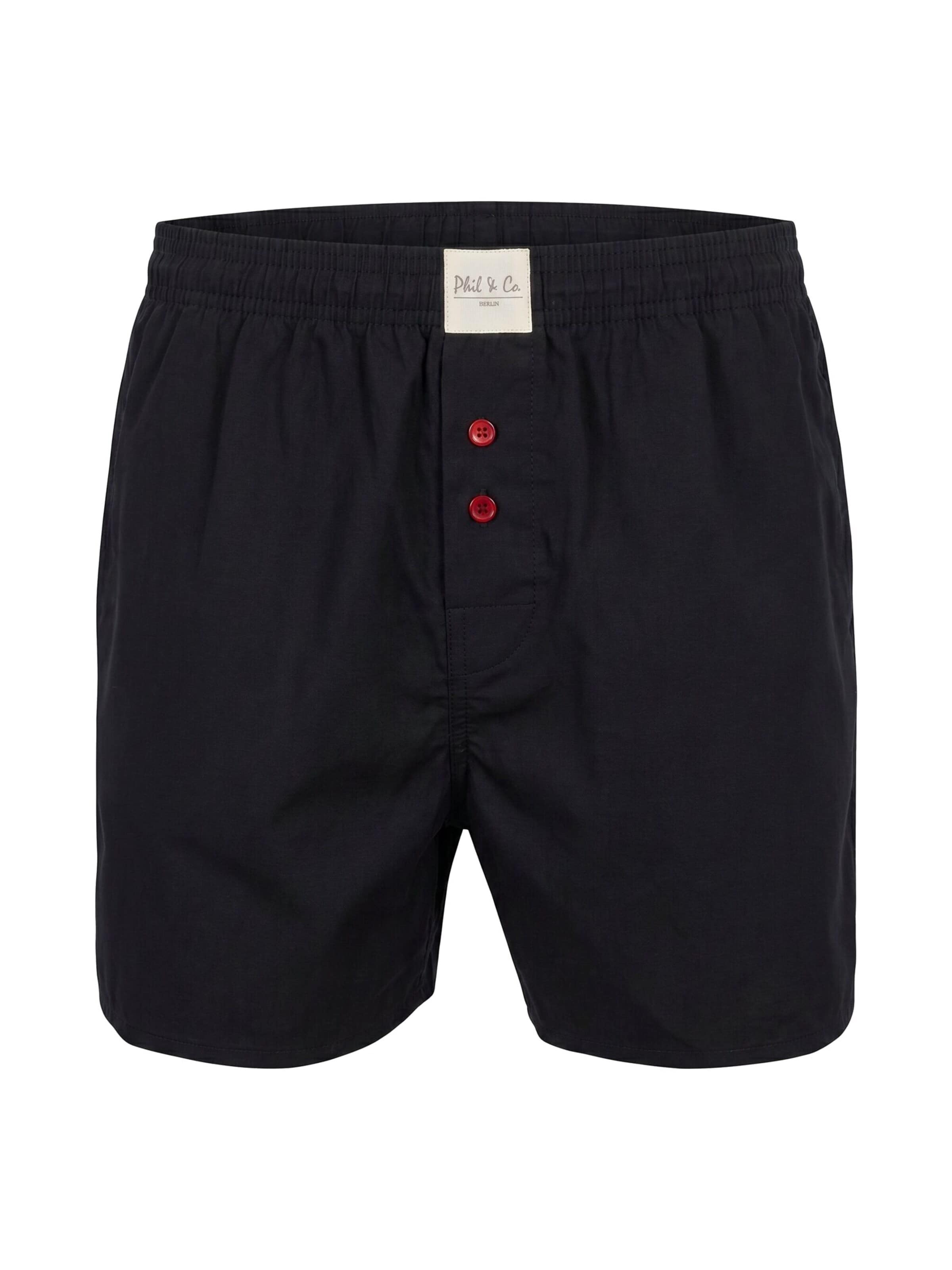 Phil & Co. Berlin Boxer shorts 'Phil & Co. Berlin Men's Woven Boxers 8 Pack – Loose Fit Boxer Shorts – 60% Cotton & 40% Polyester – Breathable, Wrinkle-Resistant & Easy Care' in Mixed colours