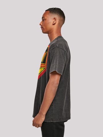 F4NT4STIC Shirt 'Kiss Rock Band Army Logo' in Zwart