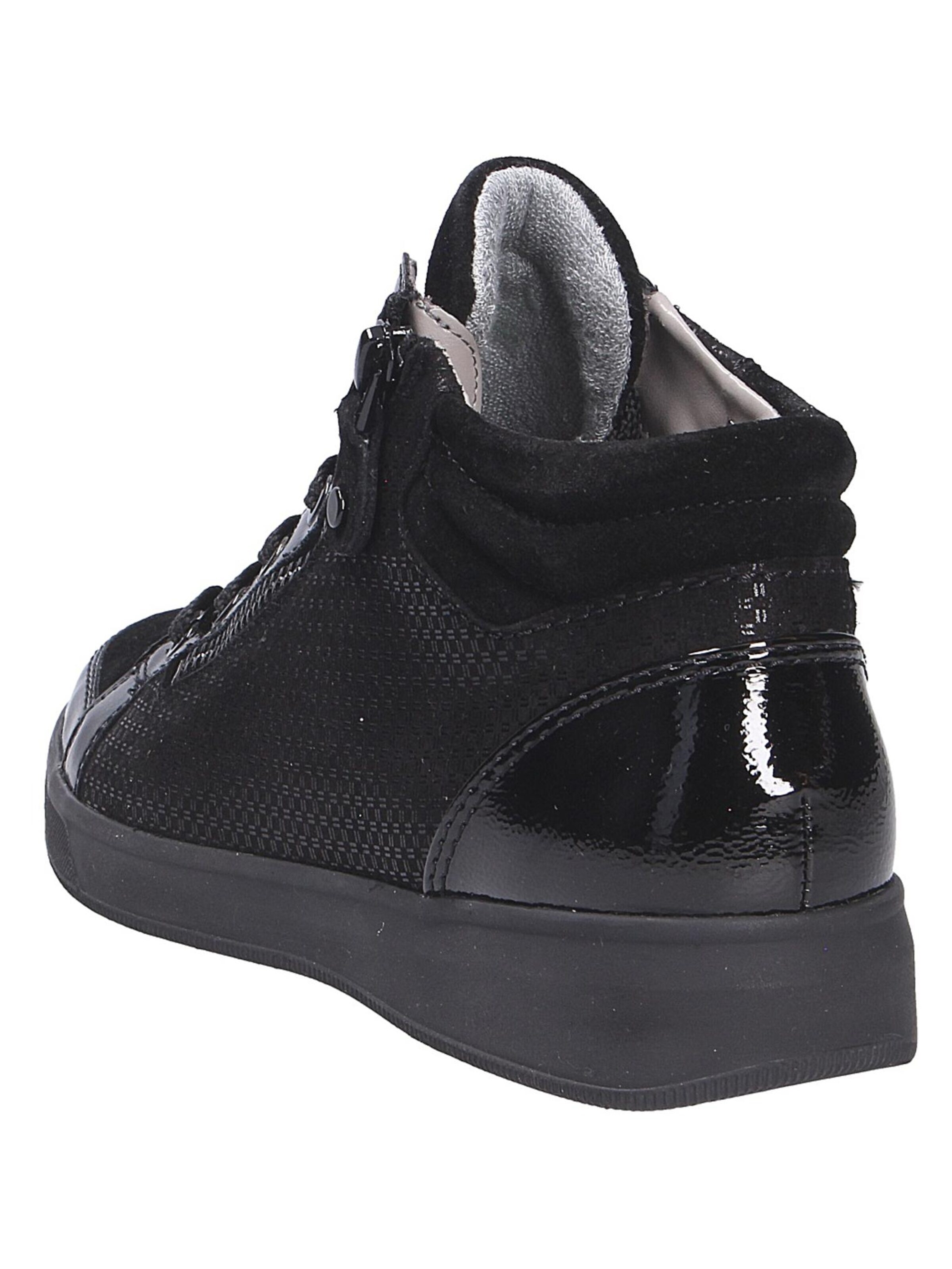 Sneaker alta 'Rom' di ARA in nero