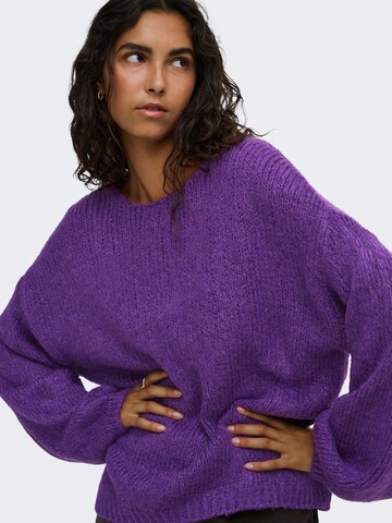 JDY Pullover 'JDYDINEA' i lilla