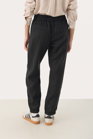 Effilé Pantalon 'Shena' Part Two en noir