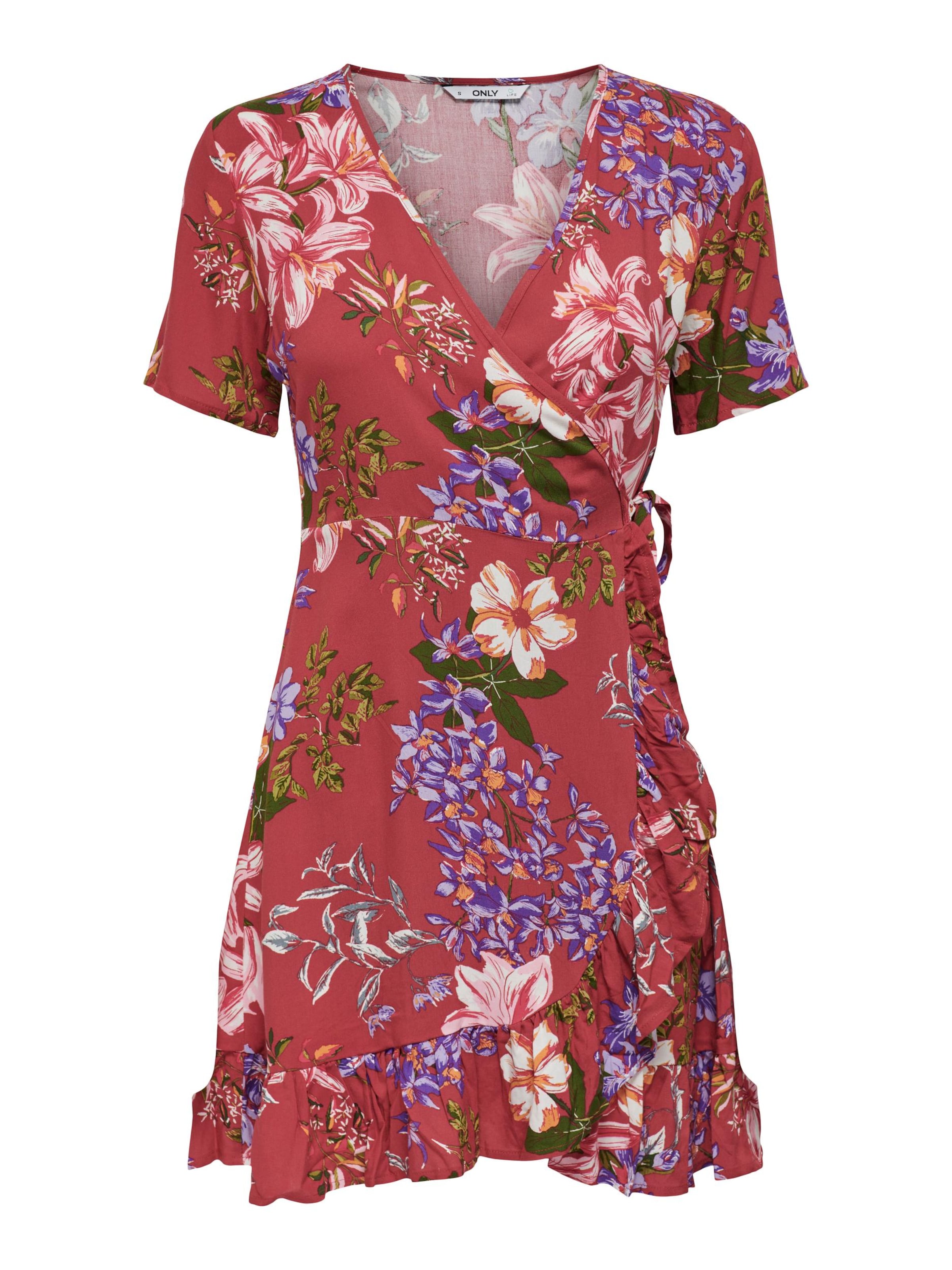 ONLY Šaty 'NOVA' - Červená: predná strana