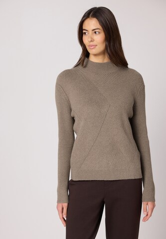 STREET ONE Sweater in Beige: front