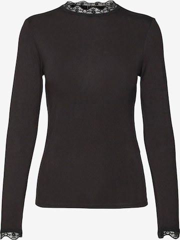 T-shirt 'ROSA' VERO MODA en noir : devant