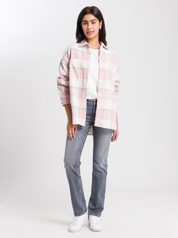 Cross Jeans Slimfit Jeans 'Rose' in Grau