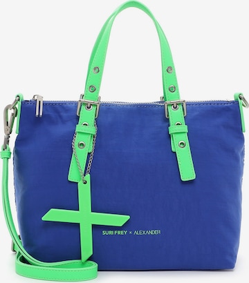 Suri Frey Shopper 'SURI FREY X ALEXANDER' in Blauw: voorkant