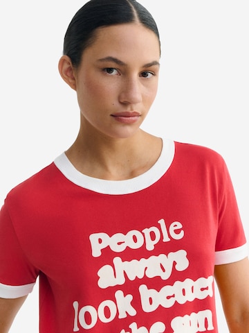 Thinking MU Shirt ' ZOWIER ' in Rood