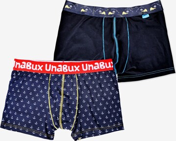 UNABUX Boxer shorts in Blue: front