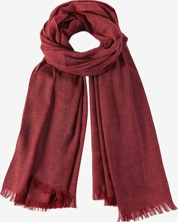 alberto cabale Scarf 'Everydays' in Red: front