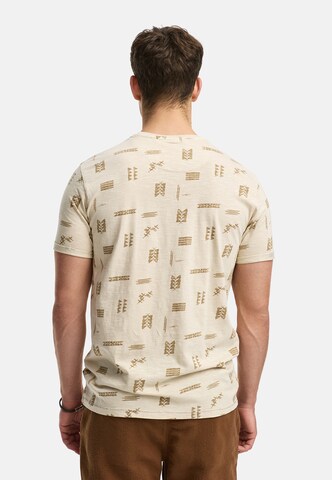 INDICODE JEANS Shirt 'Asbjorn' in Beige