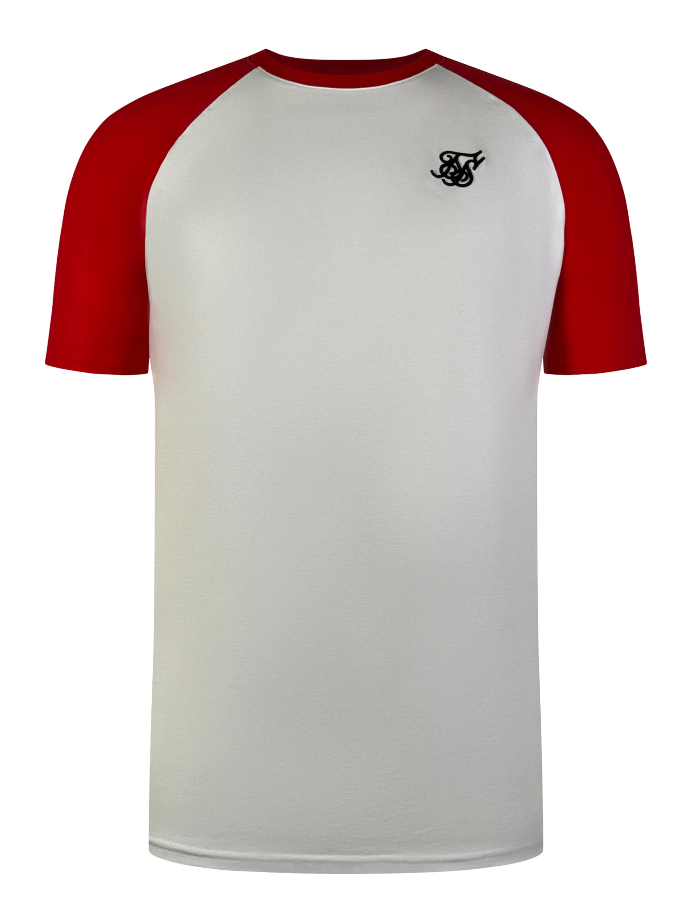 SikSilk Shirt in White: front