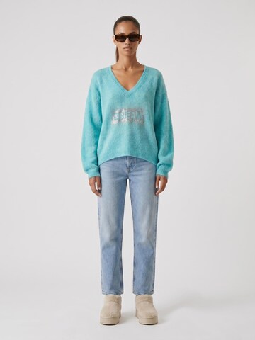 americandreams Oversized Sweater 'Silja' in Blue