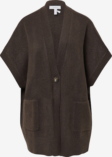 Kardiganas iš COMMA, spalva – tamsiai ruda, Prekių apžvalga