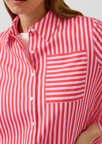 Chemisier s.Oliver en rouge